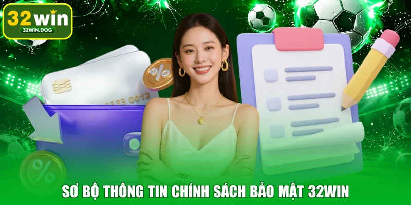 Sơ bộ thông tin chính sách bảo mật 32WIN